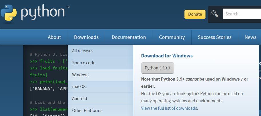 python安装1