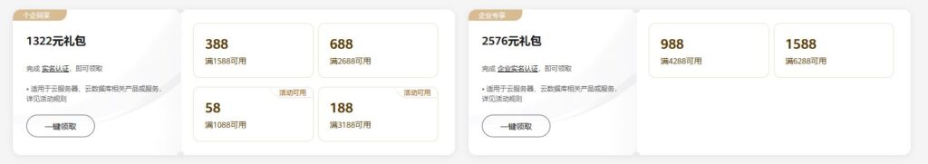 华为云礼券